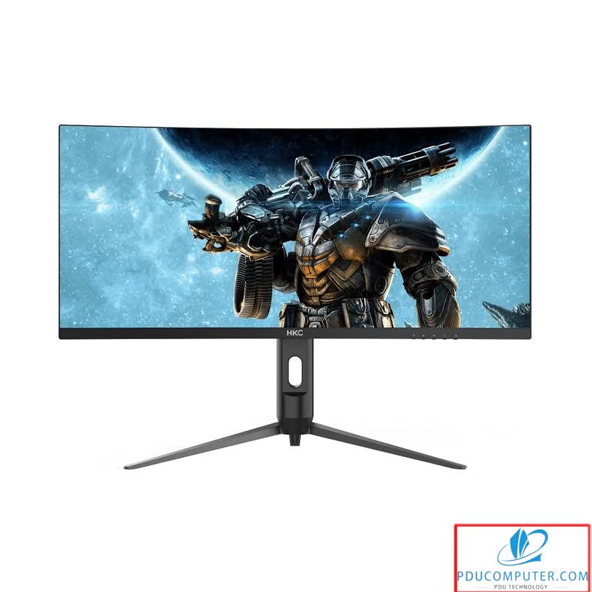 Màn hình HKC MB34A4Q (34inch/WQHD/VA/100Hz/1ms/250nits/HDMI+DP+Audio/Cong)