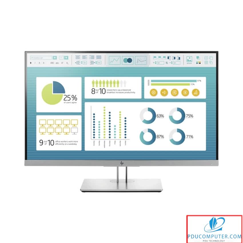 Màn hình HP E273 (27inch/FHD/IPS/60Hz/5ms/250nits/HDMI+VGA+DP)