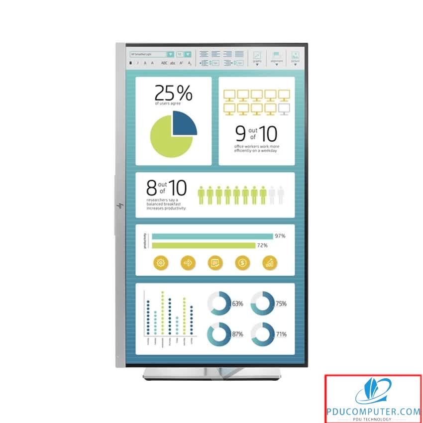 Màn hình HP E273 (27inch/FHD/IPS/60Hz/5ms/250nits/HDMI+VGA+DP)