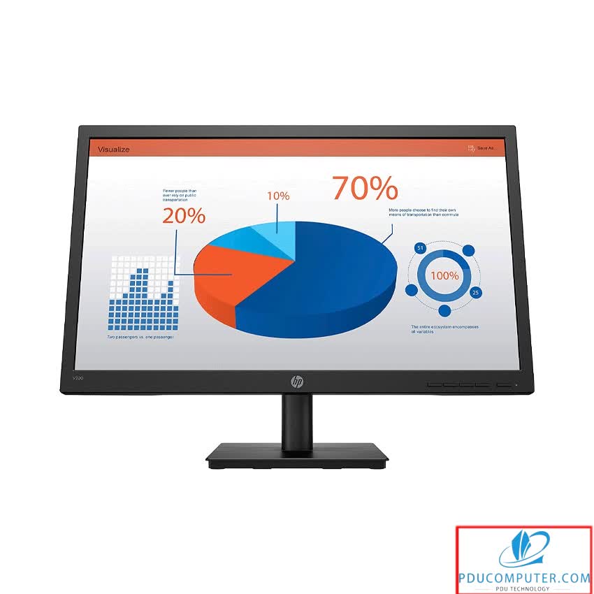 Màn hình HP V220 (21.5 inch/FHD/LED/200cd/m²/HDMI+VGA/60Hz/5ms)