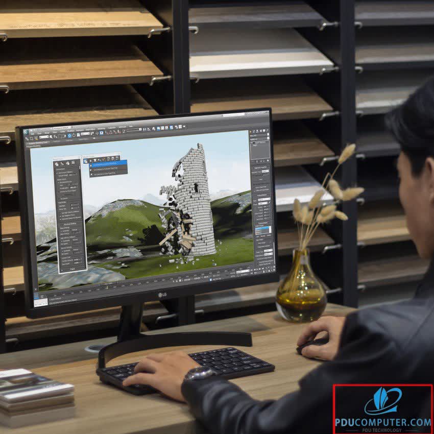 Màn hình LG 24MK600M-B (23.8 inch/FHD/IPS/75Hz/5ms/250nits/HDMI+VGA)