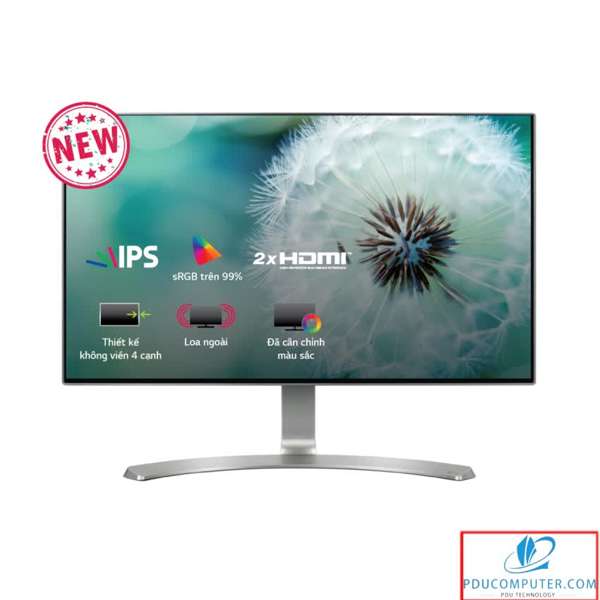 Màn hình LG 24MP88HV-S (24 inch/FHD/IPS/60Hz/5ms/250 nits/HDMI+DSub)