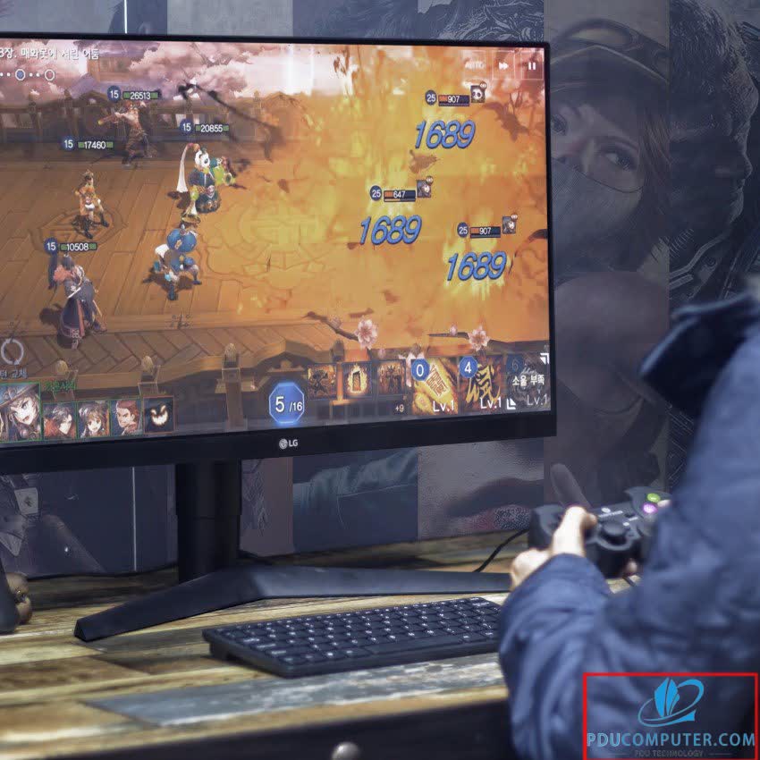 Màn hình LG 27GL850-B (27 inch/2K/Nano IPS/144Hz/1ms/350 nits/DP+HDMI/GSync+FreeSync)