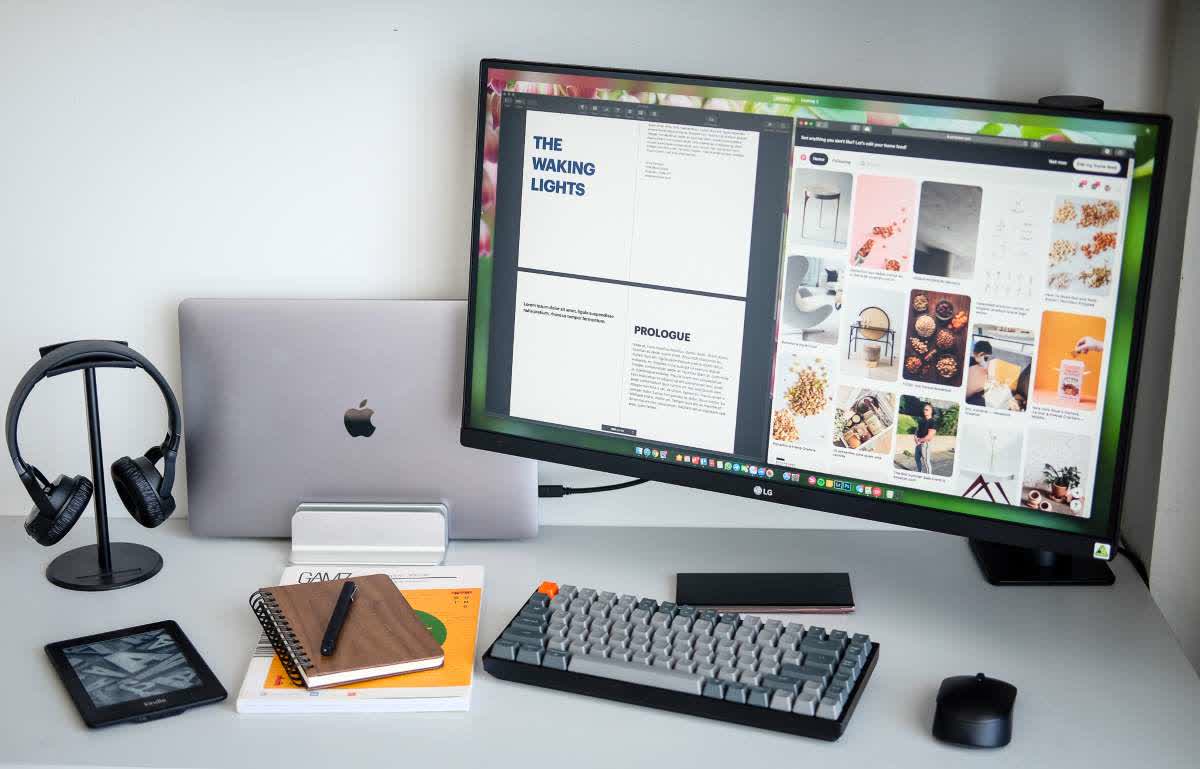 Màn hình LG 27QN880-B (27 inch/2K/IPS/75Hz/5ms/350nits/HDMI+DP+TypeC)