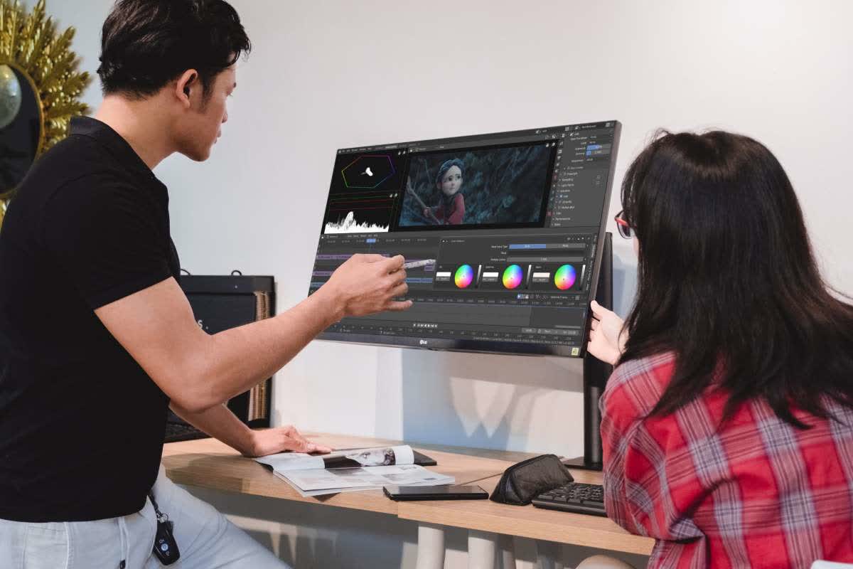 Màn hình LG 27QN880-B (27 inch/2K/IPS/75Hz/5ms/350nits/HDMI+DP+TypeC)