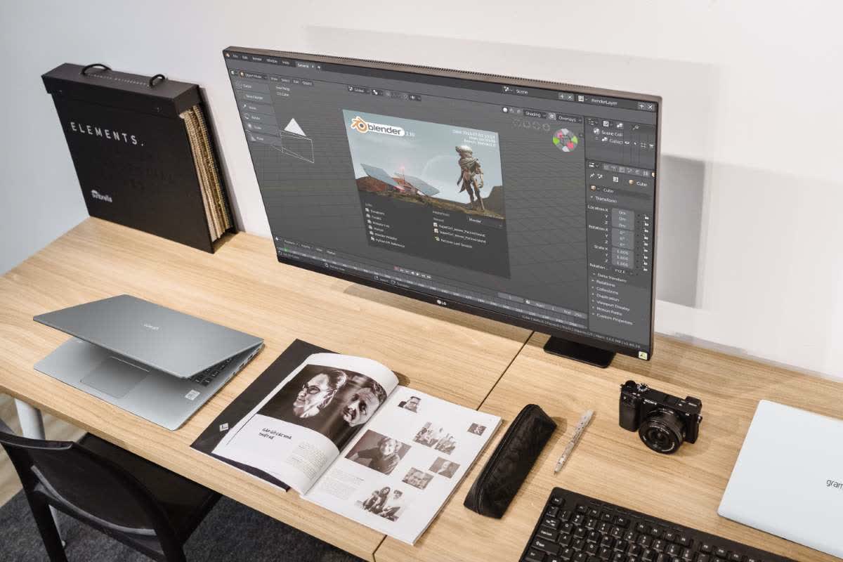 Màn hình LG 27QN880-B (27 inch/2K/IPS/75Hz/5ms/350nits/HDMI+DP+TypeC)