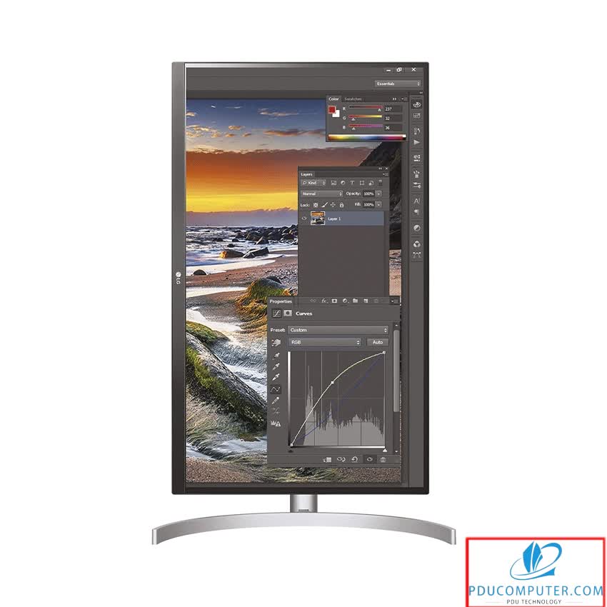 Màn hình LG 27UL850-W.ATV (27 inch/4K/IPS/60Hz/5ms/350cd/m²/DP+HDMI/)