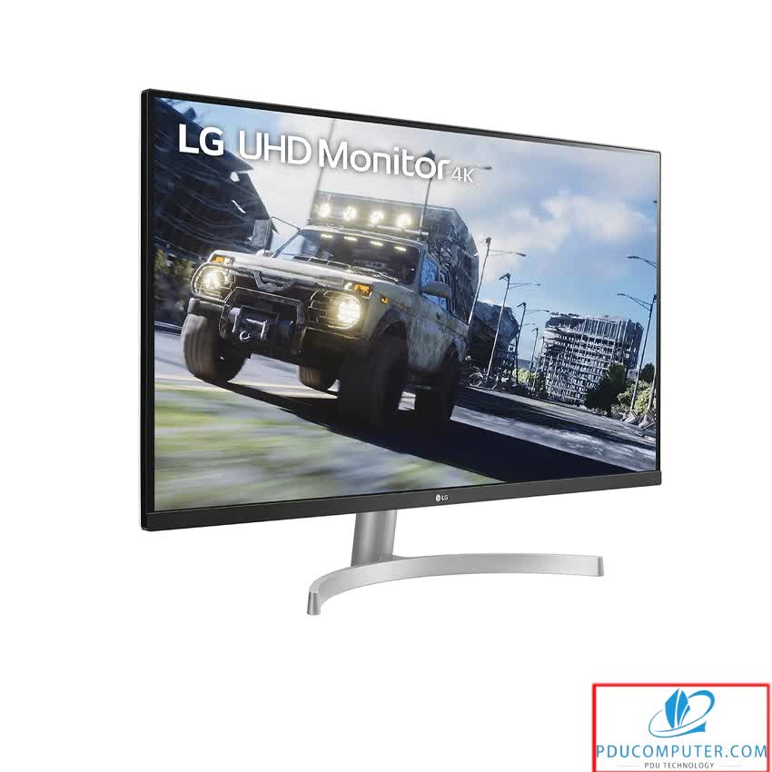 Màn hình LG 32UN500-W (31.5inch/4K/VA/60Hz/4ms/350nits/HDMI+DP+Audio/Loa)