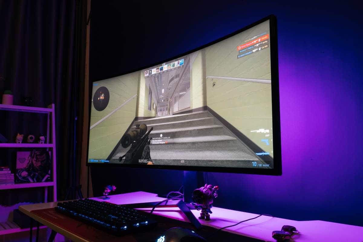 Màn hình LG 34GN850-B (34 inch/2K/NanoIPS/144Hz/1ms/400 nits/HDMI+DP+USB/Cong)