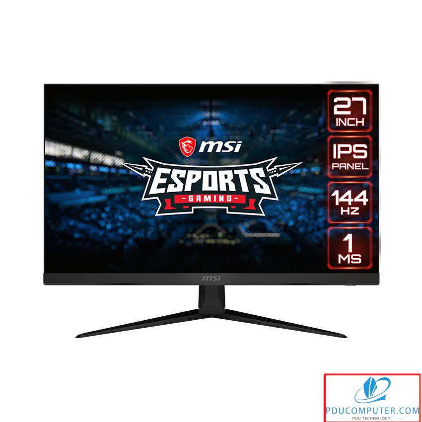 Màn hình MSI Optix G271 (27 inch/FHD/IPS/144Hz/1ms/250 nits/HDMI+DP/FreeSync)