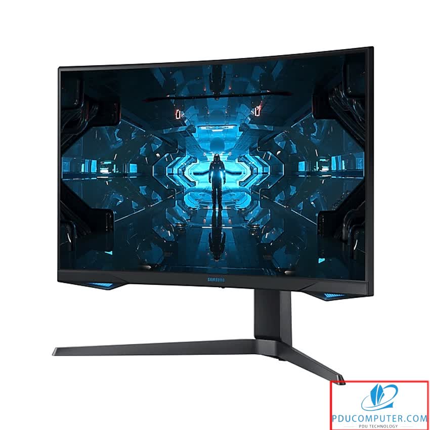 Màn hình Samsung Odyssey G7 LC27G75TQSEXXV (26.9 inch/2K/VA/240Hz/1ms/350nits/HDMI+DP+Audio/G-Sync/Cong)