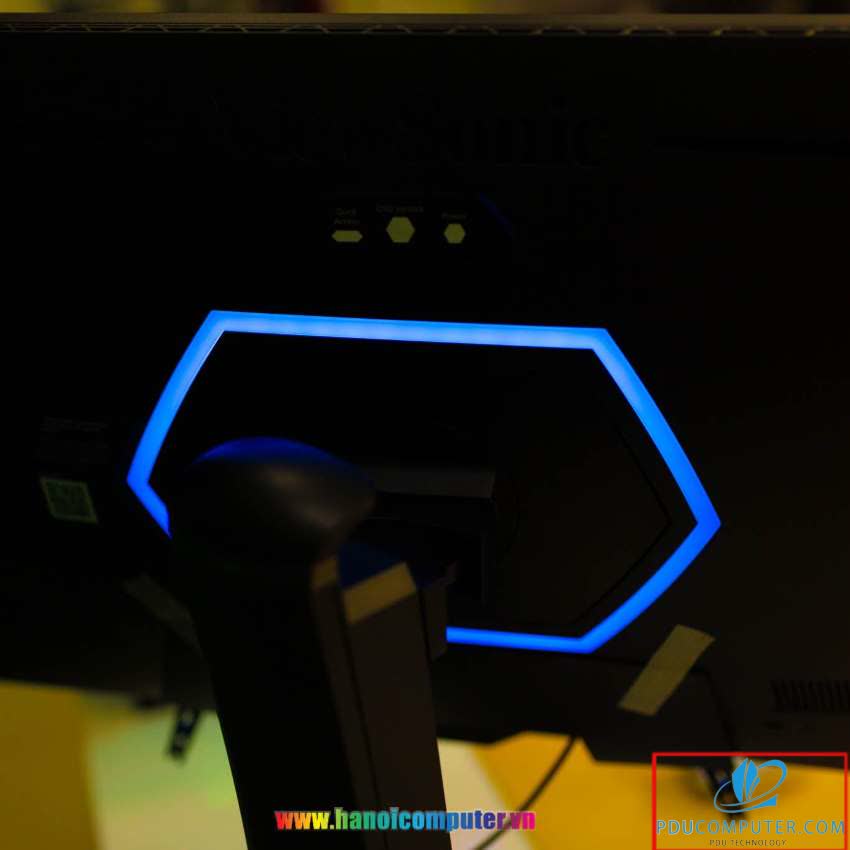 Màn hình Viewsonic XG270QG (27inch/QHD/NanoIPS/165Hz/1ms/350nits/HDMI+DP/G-Sync/Loa)