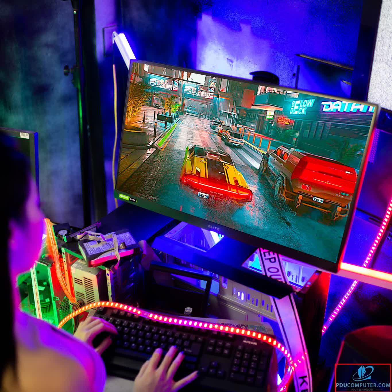 Màn hình Viewsonic XG270QG (27inch/QHD/NanoIPS/165Hz/1ms/350nits/HDMI+DP/G-Sync/Loa)