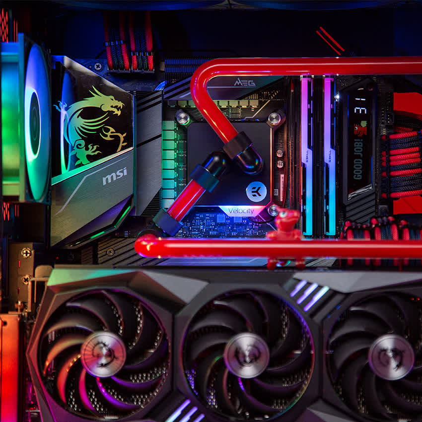 PC GAMING DRAGON ROUGE (I9 10900K/Z490/32GB RAM/2,5TB SSD/RTX 3090 ...