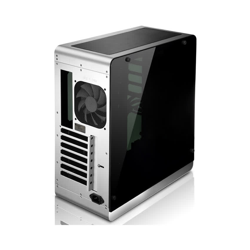 Vỏ case Jonsbo UMX4 Silver Tempered Glass (Mid Tower/Màu Bạc) - PDUCOMPUTER