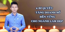 4 bí quyết tăng doanh số bền vững cho ngành làm đẹp