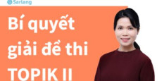 Cách giải đề đọc tiếng Hàn Topik II