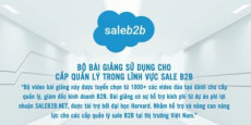 Đào tạo Sale B2B chuyên nghiệp dành cho cấp quản lý đội nhóm kinh doanh