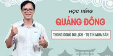 Học tiếng Quảng Đông thong dong du lịch, tự tin mua bán