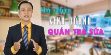 Khởi nghiệp kinh doanh quán trà sữa