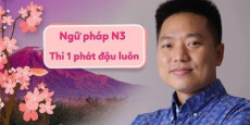 Ngữ pháp N3 - Thi 1 phát đậu luôn