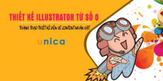 Thiết kế illustrator từ số 0 - Thành thạo thiết kế đến vẽ content nhân vật