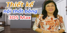 Thiết kế nội thất bằng 3D-Max 