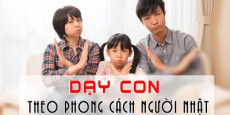 Dạy con theo phong cách người Nhật