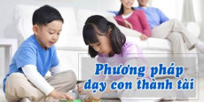 Phương pháp dạy con thành tài