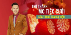 Trở thành MC tiệc cưới của trung tâm sự kiện	