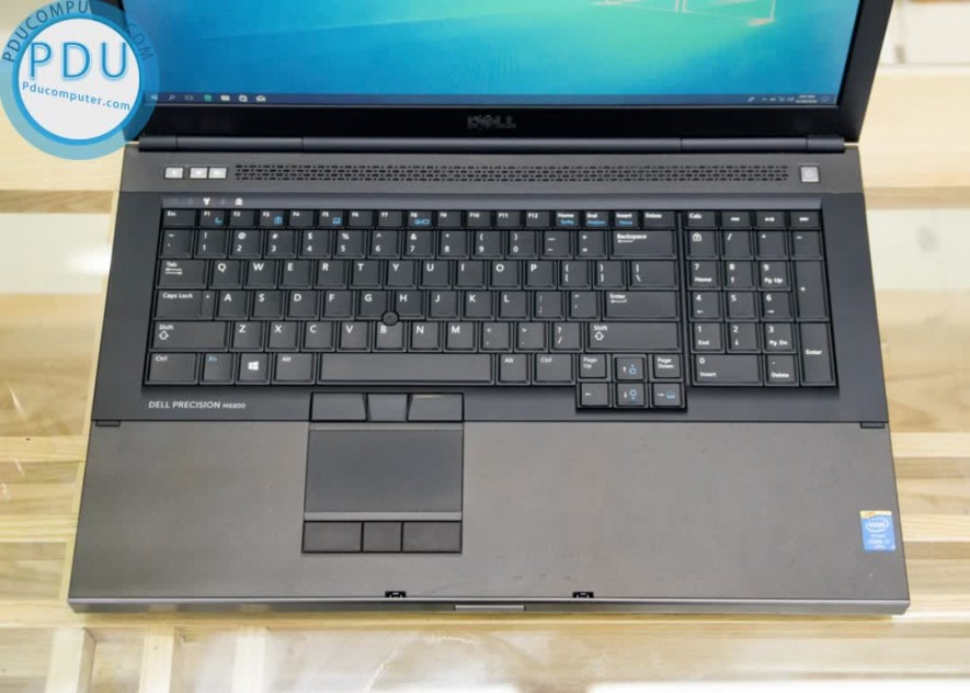 Laptop Cũ Dell Precision M6800 Mobile Workstation i7 4800MQ | RAM 8 GB | SSD 128G + HDD 500 G | 17.3″ Full HD | VGA K3100-DDR5