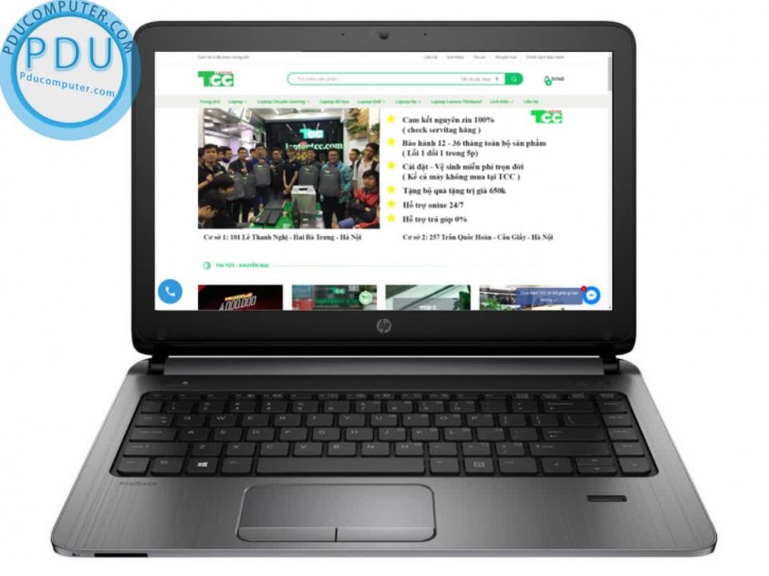 Laptop Cũ Hp Elitebook 430 G2 i5 4310U | RAM 4G | SSD 128GB | 13.3” HD | Card On