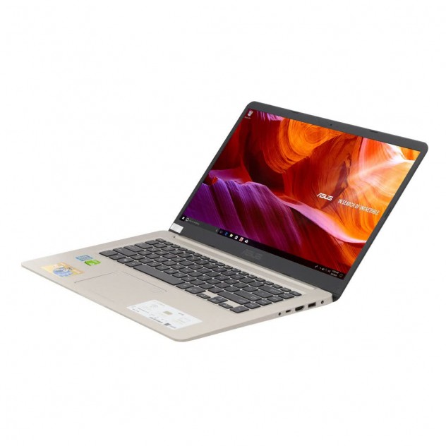 ngoài hình Laptop Asus A510UN-EJ463T (i5 8250U/4GB RAM/1TB HDD/15.6 inch FHD/MX150 2GB/Win 10/Vàng)