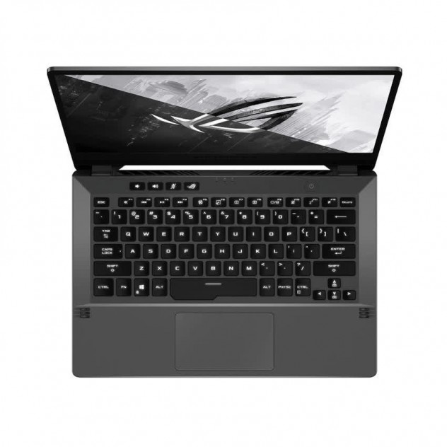 Laptop Asus Gaming ROG Zephyrus GA401IU-HA075T (R7 4800HS/2*8GB RAM/512GB SSD/14 2K/GTX 1660Ti 6GB/Win10/Túi/Xám)