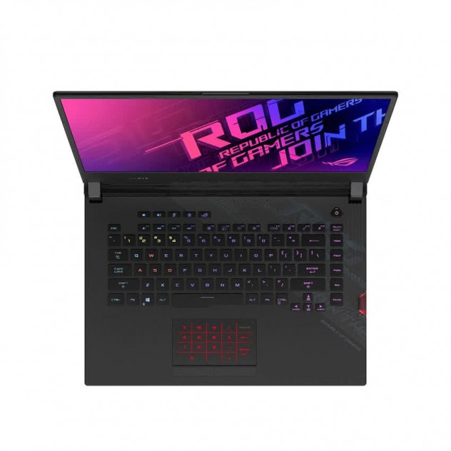 Nội quan Laptop Asus Gaming ROG Zephyrus M15 GU502LV-HC090T (i7 10875H/16GB RAM/1TB SSD/15.6 FHD/RTX 2060 6GB/Win10/Túi/Xám)