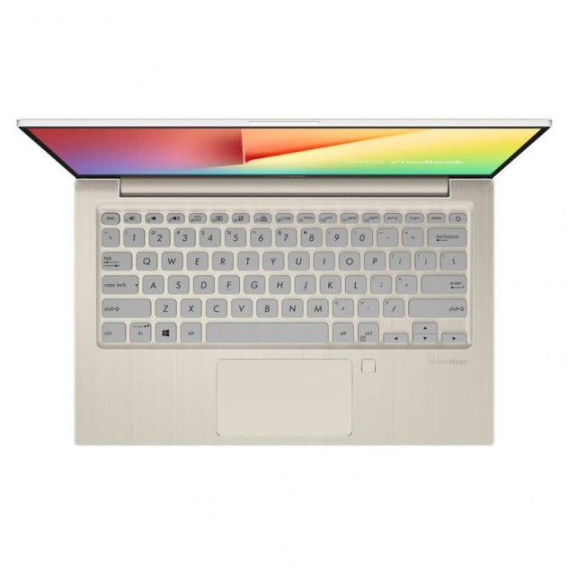 ngoài hình Laptop Asus S430FA-EB074T (i5 8265U/4GB RAM/1TB HDD/14 inch FHD/Win 10/Vàng)