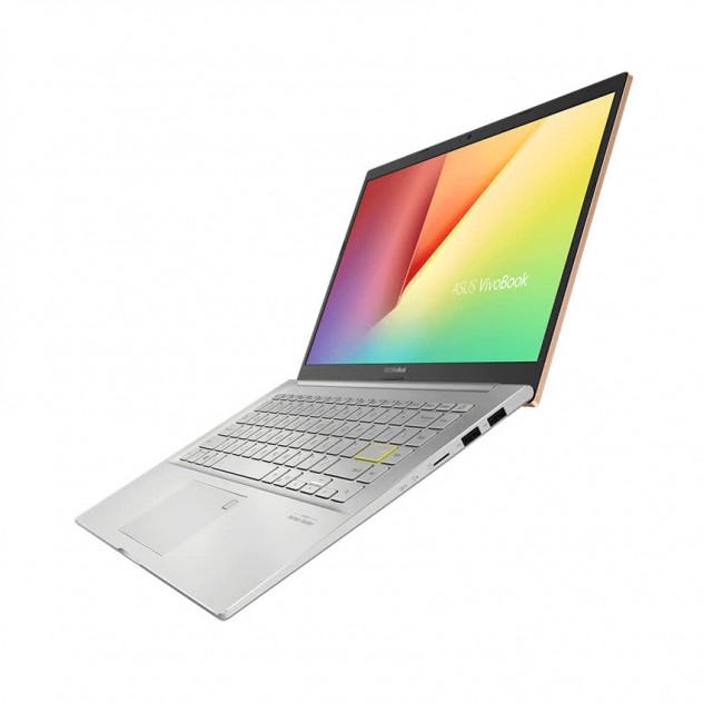 ngoài hình Laptop Asus VivoBook A415EA-EB359T (i3 1115G4/4Gb/256Gb SSD/14 FHD/Win 10/Vàng)