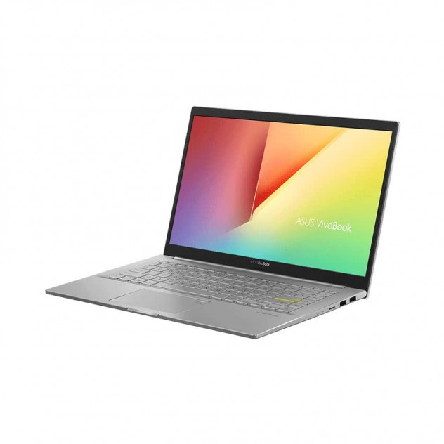 ngoài hình Laptop Asus VivoBook M413IA-EK338T (R5 4500U/8GB RAM/512GB SSD/14 FHD/Win10/Bạc)