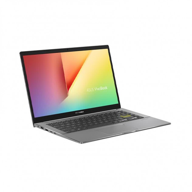 ngoài hình Laptop Asus VivoBook S433EA-AM439T (i5 1135G7/8GB RAM/512GB SSD/14 FHD/Win10/Numpad/Đen)