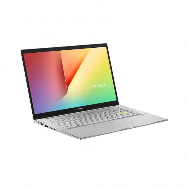 ngoài hình Laptop Asus VivoBook S433EA-EB100T (i5 1135G7/8GB RAM/512GB SSD/14 FHD/Win10/Numpad/Trắng)