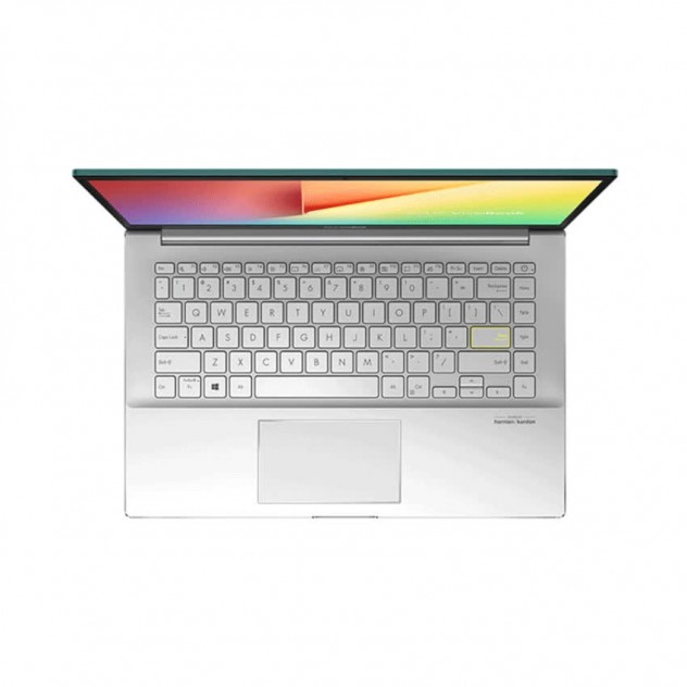 ngoài hình Laptop Asus VivoBook S533EA-BQ016T (i5 1135G7/8GB RAM/512GB SSD/15.6 FHD/Win10/Xanh)