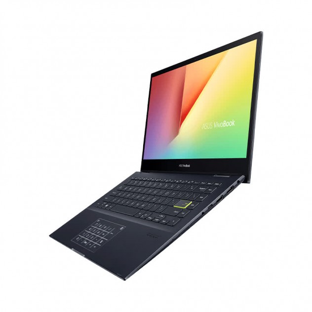 Nội quan Laptop Asus VivoBook TM420IA-EC155T (R3 4300U/4GB RAM/256GB SSD/14 FHD Touch/Win10/Xoay/Đen)