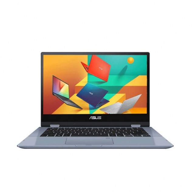 giới thiệu tổng quan Laptop Asus VivoBook TP412FA-EC599T (i3 10110U/4GB RAM/512GB SSD/14 Touch FHD/Win10/Bút/Xanh)