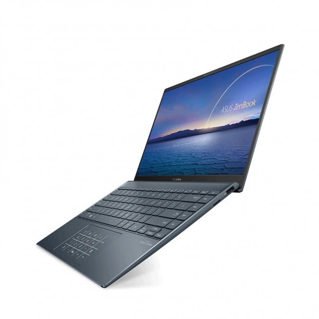 Nội quan Laptop Asus ZenBook UM425IA-HM050T (R5 4500U/8GB RAM/512GB SSD/14 FHD/Win10/Numpad/Xám)