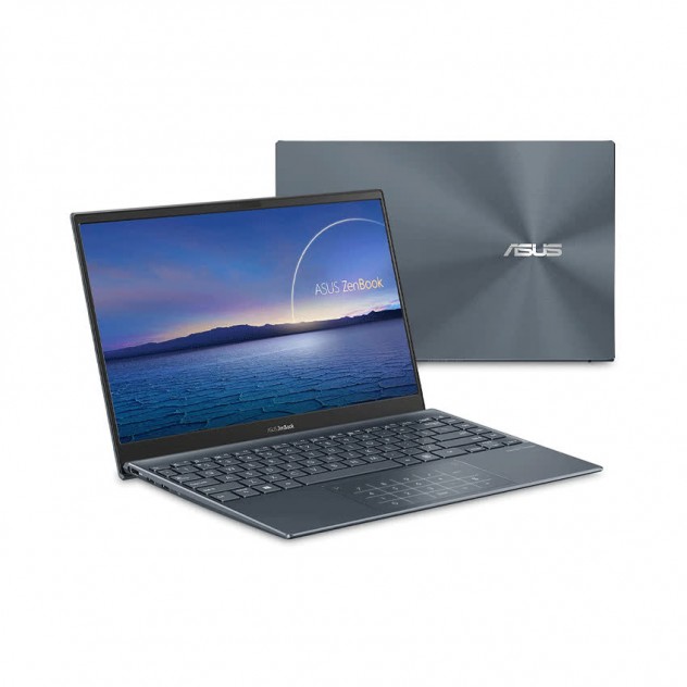 ngoài hình Laptop Asus ZenBook UX325EA-EG079T (i5 1135G7/8GB RAM/256GB SSD/13.3 FHD/Win10/Túi/Đen)