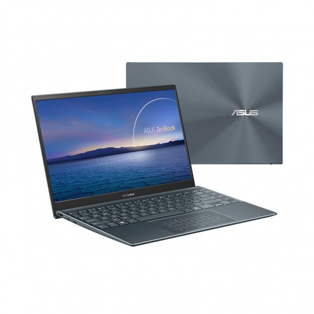 ngoài hình Laptop Asus ZenBook UX425EA-BM113T (i7 1165G7/16GB RAM/512GB SSD/14 FHD/Win10/Xám)