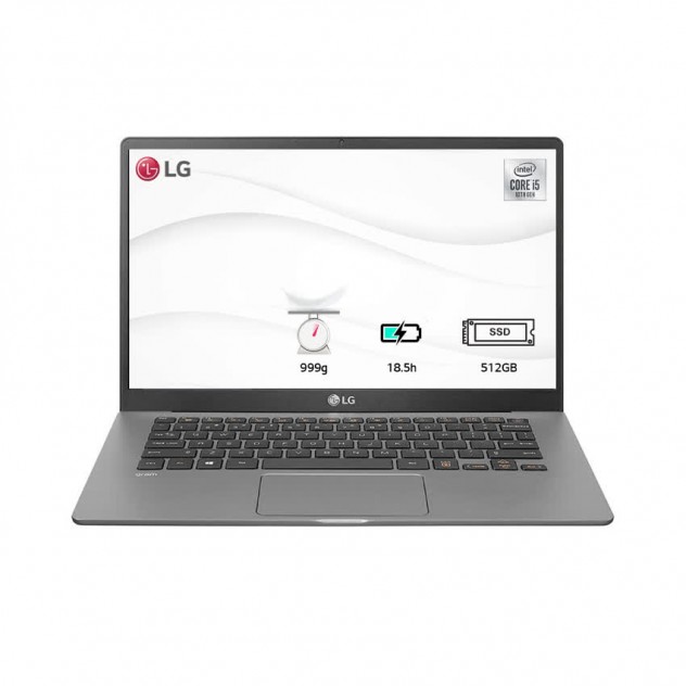 giới thiệu tổng quan Laptop LG Gram 14Z90N-V.AR52A5 (i5 1035G7/8GB RAM/256GB SSD/14.0inch FHD/FP/Win10 Home/Xám Bạc) (model 2020)
