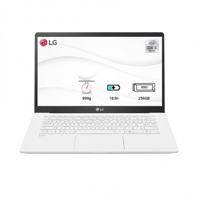 giới thiệu tổng quan Laptop LG Gram 14ZD90N-V.AX53A5 (i5 1035G7/8GB RAM/256GBSSD/14.0 inch FHD/FP/Trắng) (model 2020)