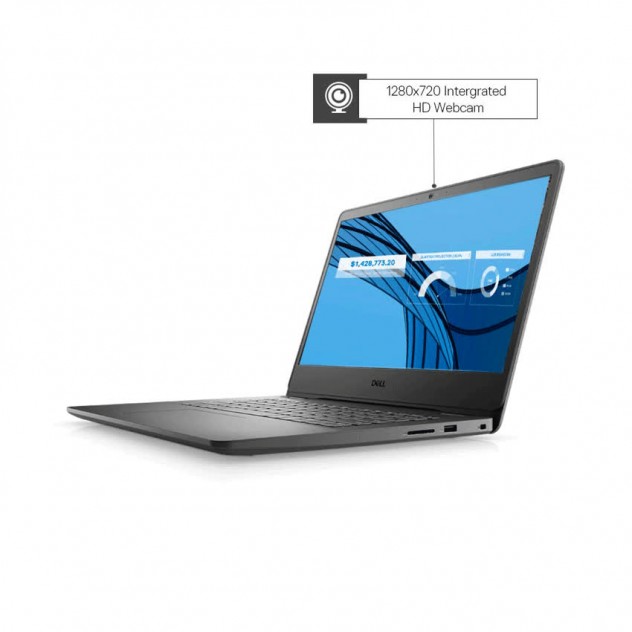 Laptop Dell Vostro 3401 (70227394) (i3 1005G1 4GB RAM/1TB HDD/14.0 inch HD/FP/Win10/Đen)