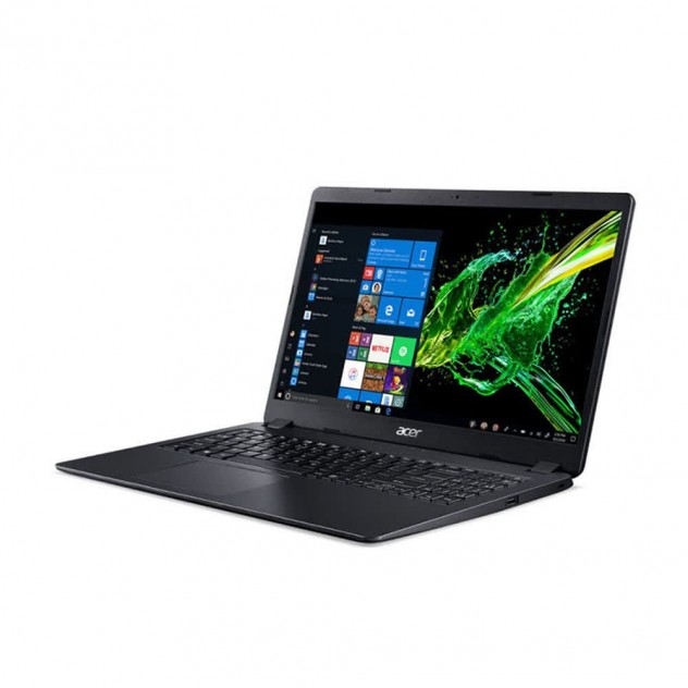 ngoài hình Laptop Acer Aspire 3 A315-54K-37B0 (NX.HEESV.00D) (i3 8130U/4GB RAM/256GB SSD/15.6 inch FHD/Win 10/Đen)